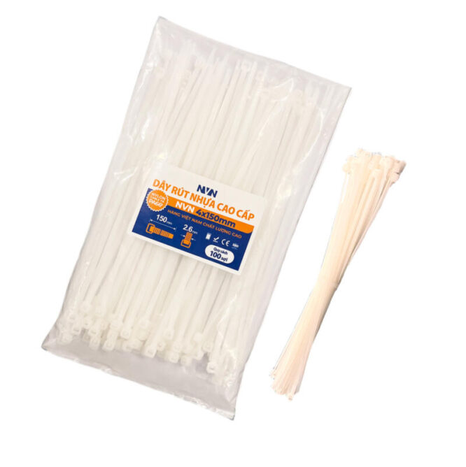 Dây rút nhựa 150mm (4x150) - CÔNG TY CP SX TM NHỰA VIỆT NAM