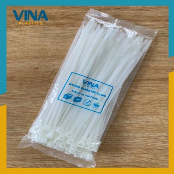 Dây rút nhựa 200mm (5x200 BL) - CÔNG TY CP SX TM NHỰA VIỆT NAM